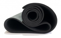Коврик для йоги 6 мм однослойный черный TPE 1830х610х6 мм Коврик для йоги 6 мм однослойный черный TPE 1830х610х6 мм