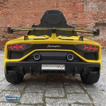 Электромобиль Lamborghini Aventador SVJ A333MP желтый