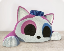 Топиари Кот, h=230 см - газон Eco, фото 1