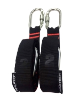 Гимнастические кольца со стропой на карабинах (комплект) Гимнастические кольца со стропой на карабинах (комплект)