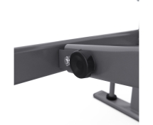 Скамья со стойками под штангу DFC D702 PRO широкий хват, с партой для бицепса