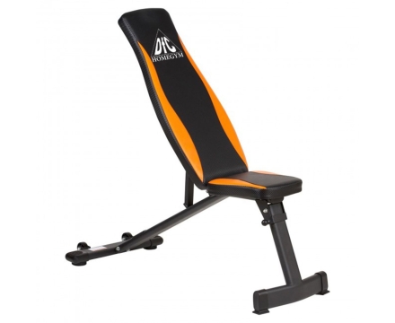 Скамья силовая универсальная DFC черная/оранж. DBCH1, фото 5