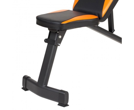 Скамья силовая универсальная DFC черная/оранж. DBCH1, фото 2