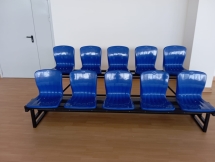 Трибуна мобильная 2-х рядная на 10 мест СТ-128 Трибуна мобильная 2-х рядная на 10 мест СТ-128