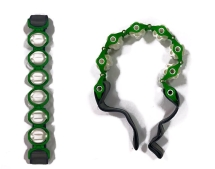 Массажер для спины 6 роликов 8666