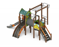 Детская игровая площадка Рада Город ДИК 2.01.2.08-21 H=1200, фото 3