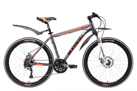 Велосипед Stark&#039;17 Tactic 26.5 D серо-оранжевый 16&quot;, фото 1