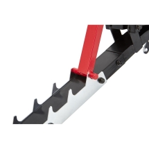 Скамья тренировочная Adidas с рамой для приседаний ADBE-10345 