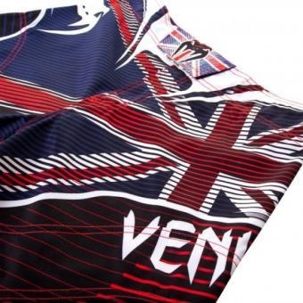 Шорты ММА Venum UK Hero Fight Short - Blue/Red/Ice, фото 2