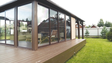 Застекленная беседка МАКСИМА, фото 10