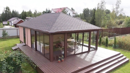 Застекленная беседка МАКСИМА, фото 1