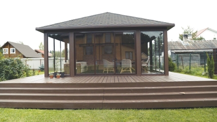 Застекленная беседка МАКСИМА, фото 5