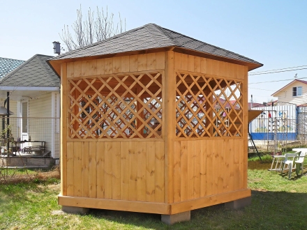 Шестигранная беседка ОДУВАНЧИК, фото 6