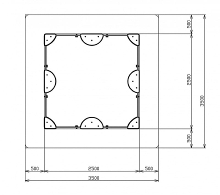 Песочница макси (Ракушки) - ИО 5.01.04-01, фото 4