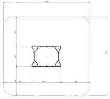Песочница Солнышко - ДОВ 50.01.01-01 - Забота (Ракушки) Н-800 Песочница Солнышко - ДОВ 50.01.01-01 - Забота (Ракушки) Н-800