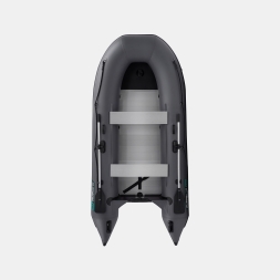 Gladiator B 330 AL LIGHT Темно-серый моторная лодка ПВХ Алюминиевый пайол, фото 1