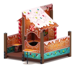 Теремок (Пряничный домик) - Беседка - МФ 10.07.01-02, фото 4 Теремок (Пряничный домик) - Беседка - МФ 10.07.01-02, фото 4