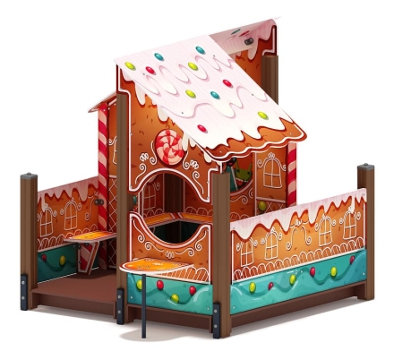 Теремок (Пряничный домик) - Беседка - МФ 10.07.01-02, фото 4