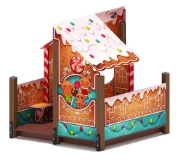 Теремок (Пряничный домик) - Беседка - МФ 10.07.01-02, фото 3 Теремок (Пряничный домик) - Беседка - МФ 10.07.01-02, фото 3