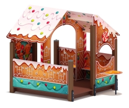 Теремок (Пряничный домик) - Беседка - МФ 10.07.01-02, фото 1 Теремок (Пряничный домик) - Беседка - МФ 10.07.01-02, фото 1