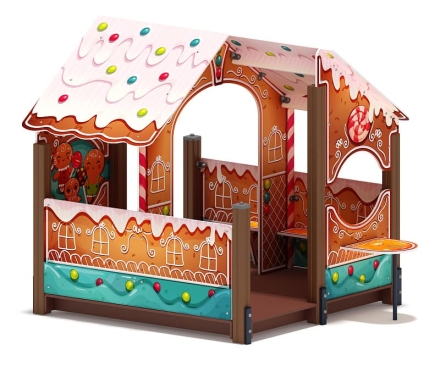 Теремок (Пряничный домик) - Беседка - МФ 10.07.01-02, фото 1