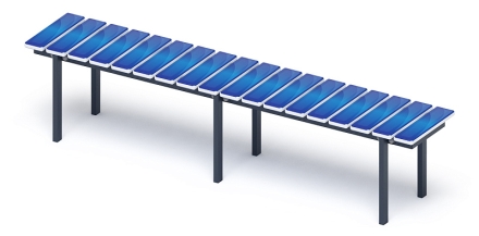 Скамья - МФ 42.01.15-01 (Джинс), фото 1