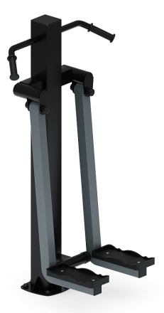 Хипс (серый) - Уличный тренажер - СТ 015-13.П, фото 3