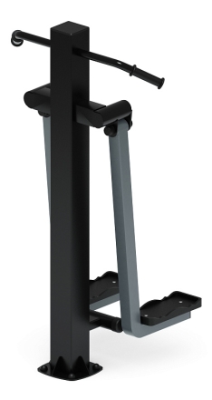 Хипс (серый) - Уличный тренажер - СТ 015-13.П, фото 2