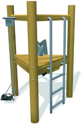 Комплекс для игр с песком "Трио", фото 1