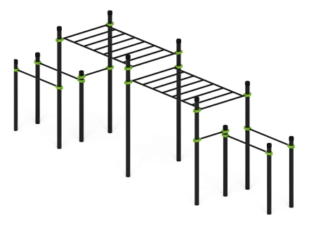 Воркаут 108 зеленый ВТ 12.26-02, фото 4