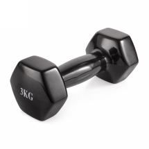 Гантель неразборная 3 кг винил Гантель неразборная 3 кг винил