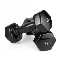 Гантель неразборная 3 кг винил Гантель неразборная 3 кг винил