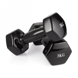 Гантель неразборная 3 кг винил, фото 2 Гантель неразборная 3 кг винил, фото 2