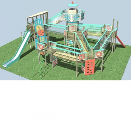 Детская игровая площадка Большой маяк, фото 6
