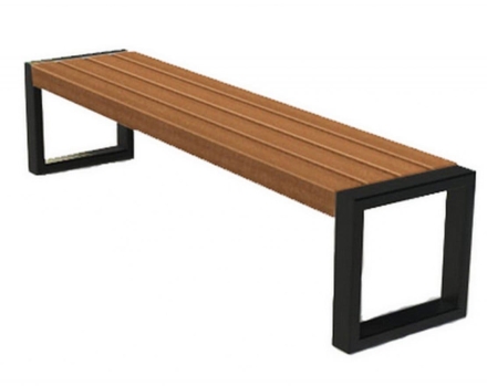 Скамейка TORUDA «Прага» без спинки 3,0м, фото 1
