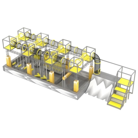 Ниндзя-парк &quot;Спринт&quot; 78 м.кв. (15x5,2x4,2 м), фото 1