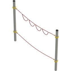 Канатная часть для конструкции "Переход с петлями", фото 4