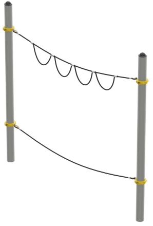 Канатная часть для конструкции "Переход с петлями", фото 1