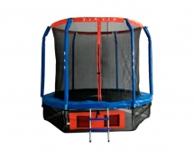 Батут DFC JUMP BASKET 8ft внутр.сетка, лестница (244cм)