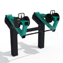 Тренажер с переменной нагрузкой "Приседание" ТР064.18