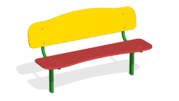 Лавочка МФ-04 для детской площадки