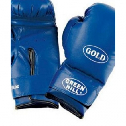 Перчатки GOLD синие BGG-2030 (12oz), фото 2