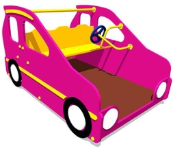 Игровой макет Машинка Мини ИМ108 для детских площадок Игровой макет Машинка Мини ИМ108 для детских площадок