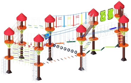 Веревочный парк Долина Гномов, фото 1