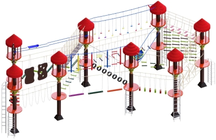 Веревочный парк Долина Гномов, фото 2