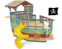 Игровой комплекс TORUDA WOOD Пиратский корабль 3 Игровой комплекс TORUDA WOOD Пиратский корабль 3