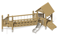 Игровой комплекс Эко ИК-228 для детской площадки, фото 1 Игровой комплекс Эко ИК-228 для детской площадки, фото 1