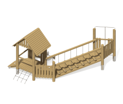 Игровой комплекс Эко ИК-228 для детской площадки, фото 3 Игровой комплекс Эко ИК-228 для детской площадки, фото 3