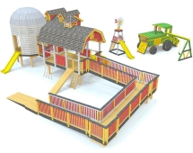 Игровой комплекс TORUDA WOOD Ферма Игровой комплекс TORUDA WOOD Ферма