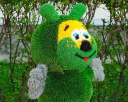 Топиари гусеница, h=110см - газон Есо, фото 4